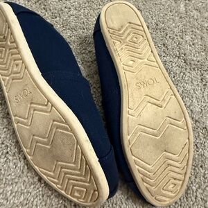 TOMS Navy Casual Shoes